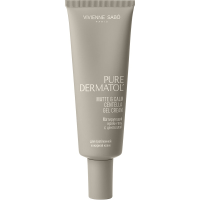 VIVIENNE SABO крем-гель матирующий с центеллой pure dermatol 50мл