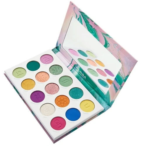 PARISA набор теней д/век 15 оттенков diffusion