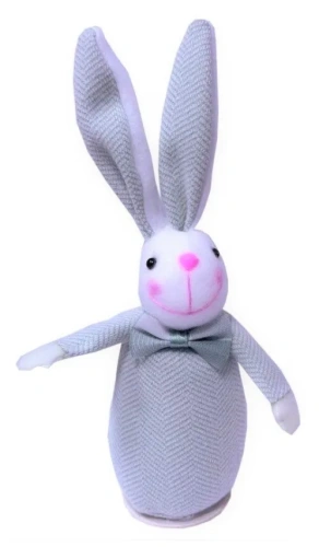 Сувенир Заяц мягкий 20см EJ25005
