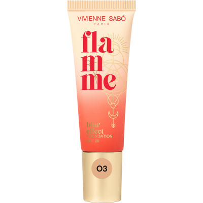 VIVIENNE SABO основа тональная д/лица с spf flamme т.03