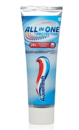 AQUAFRESH паста зубная аll-in-оne рrotection 75мл