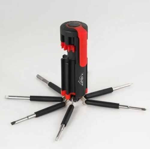 Фонарь многофункциональный мультитул 8в1 мастер к 454284