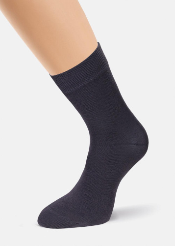 CLEVER носки мужские К100Л т.серый р.27