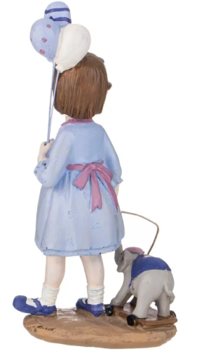 Статуэтка лавандовая весна 9*6*17,5см 162-982