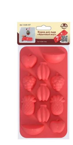 Форма д/льда фруктовый вкус