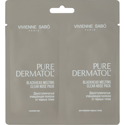 VIVIENNE SABO полоски от черных точек pure dermatol 2шт
