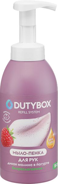 DUTYBOX эко-мыло-пенка малина 500мл