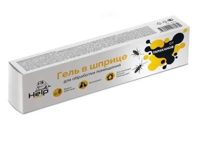 HELP гель от тараканов в шприце инсектицидный 30г