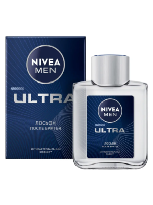 NIVEA MEN лосьон после бритья ultra антибактериальный 100мл 88581