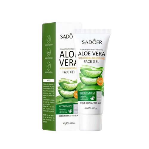 SADOER гель д/лица алоэ вера успокаивающий увлажняющий 40г