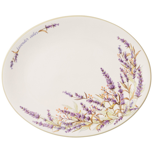 AGNESS Душа прованса блюдо овальное 31,5*25,5см 358-2039