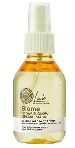 LAB BIOME cплэш-маска д/лица vitamin glow 100мл 6730