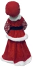 Фигурка Миссис Санта в красном 45см ED25094