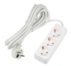 UNIEL удлинитель с заземлением 16А 3гн. 5м S-GCU3-5 WHITE