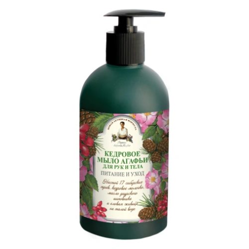 РЕЦЕПТЫ БАБУШКИ АГАФЬИ мыло д/рук питательный сбор 500мл 3033