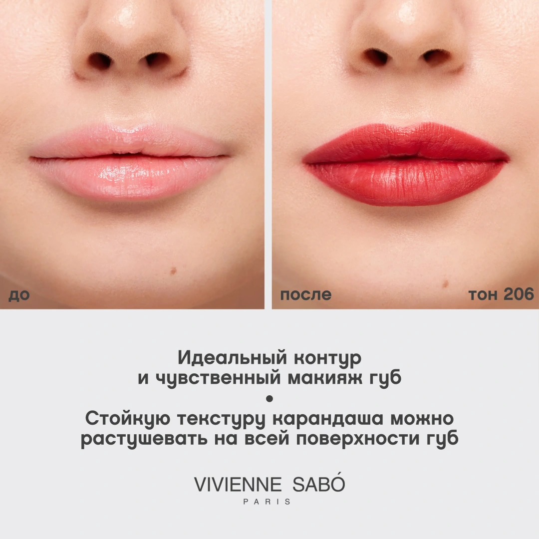 VIVIENNE SABO карандаш для губ jolies levres т.206
