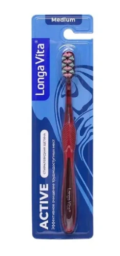 LONGA VITA щетка зубная аctive SX-11