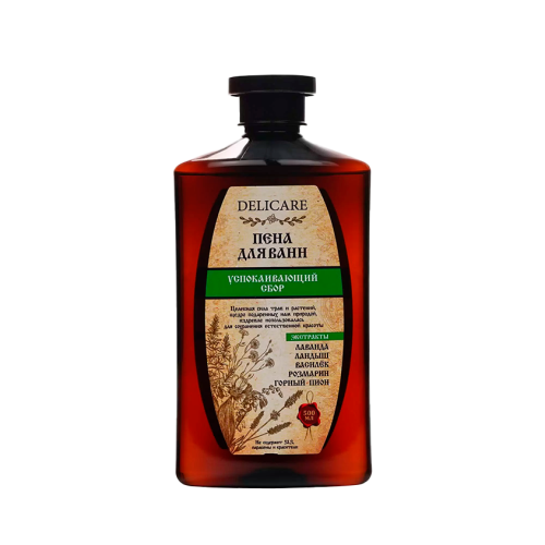 DELICARE пена д/ванны успокаивающий сбор 500мл