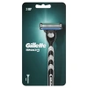 GILLETTE Mach3 станок д/бритья муж. с кассетой сменной без подставки 911/797/920