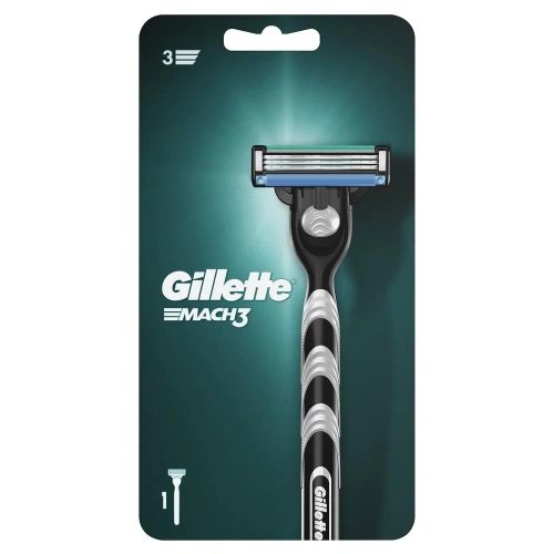 GILLETTE Mach3 станок д/бритья муж. с кассетой сменной без подставки 911/797/920