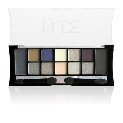 TRIUMPH палитра теней д/век 12 nude palette eyeshadow т.03