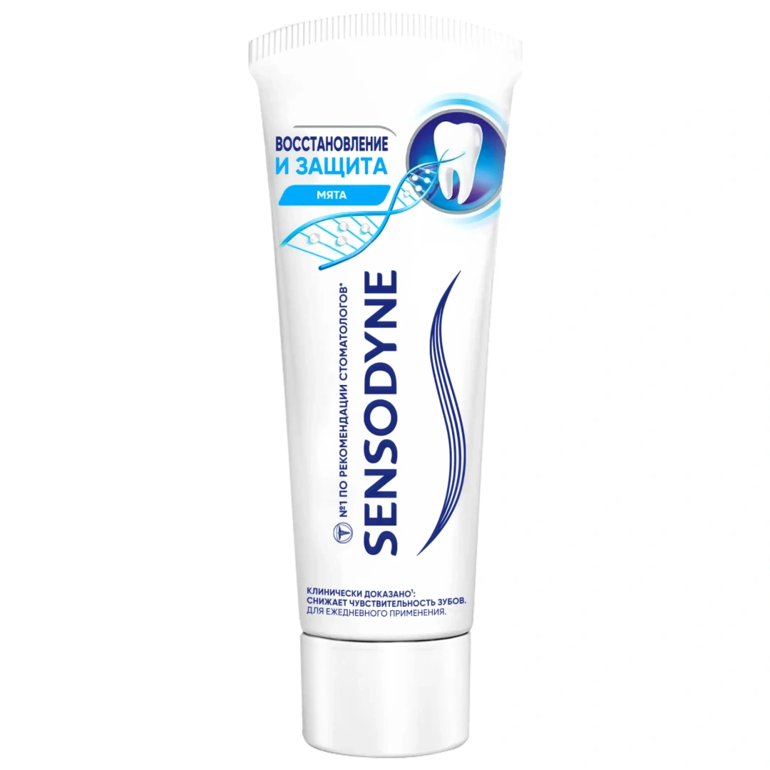 SENSODYNE паста зубная восстановление и защита 75мл