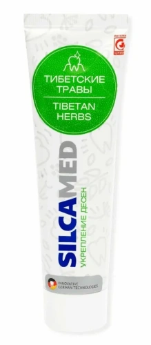 SILCAMED паста зубная тибетские травы 130мл