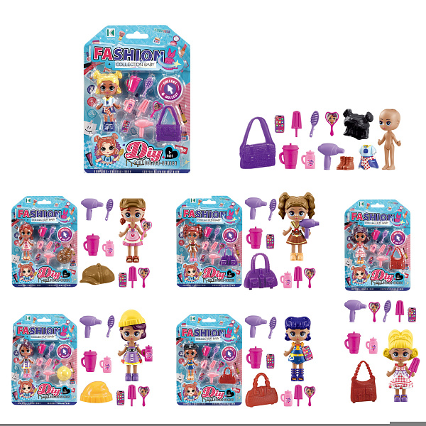 MAYA TOYS набор игровой кукла с аксессуарами KZ-9003
