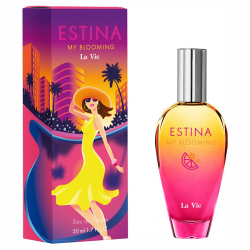 DILIS парфюмированная вода д/женщин la vie estina my blooming lady 50мл