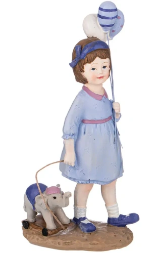 Статуэтка лавандовая весна 9*6*17,5см 162-982