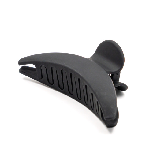 RINOVA краб д/волос черный дизайн французский большой 9-11см 500305