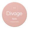 DIVAGE румяна компактные solo compact blush т.01