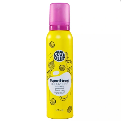 COOL RULE пенка-мусс д/укладки волос сверхсильной фиксации кокосовый шейк 150мл