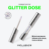 INFLUENCE BEAUTY глиттер для лица гелевый glitter dose, тон 01