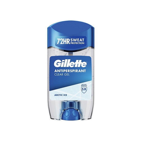GILLETTE дезодорант-антиперспирант гелевый arctic Ice 70мл