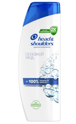 HEAD&SHOULDERS шампунь д/волос основной уход 360мл