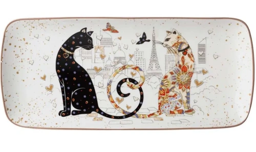 LEFARD Парижские коты блюдо прямоугольное 30,5см 104-838