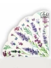 BOUQUET Art rondo салфетки столовые лаванда 3сл. 32см 12шт