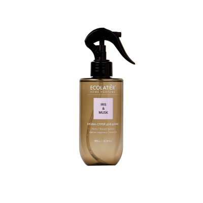 ECOLATIER арома-спрей д/дома iris&musk 300мл