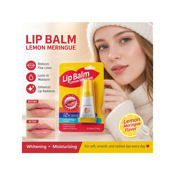 Kormesic Бальзам для губ «Лимонная меренга» Lemon Meringue Lip Balm, 10 г