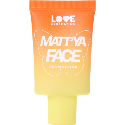 LOVE GENERATION крем тональный матирующий c экстрактом матчи matt ya face т.04