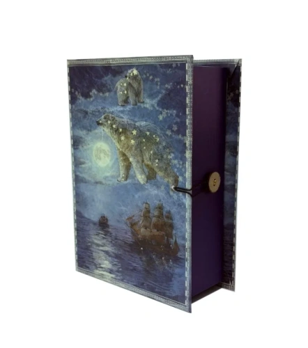Коробка подарочная дизайн большая медведица M 20*14*6см 42363