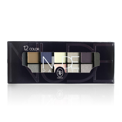 TRIUMPH палитра теней д/век 12 nude palette eyeshadow т.03