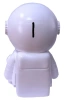Копилка космонавт белый гипс 18см 10386316
