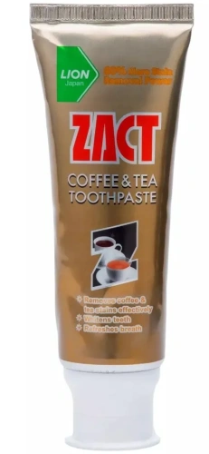 LION паста зубная zact отбеливающая 100г