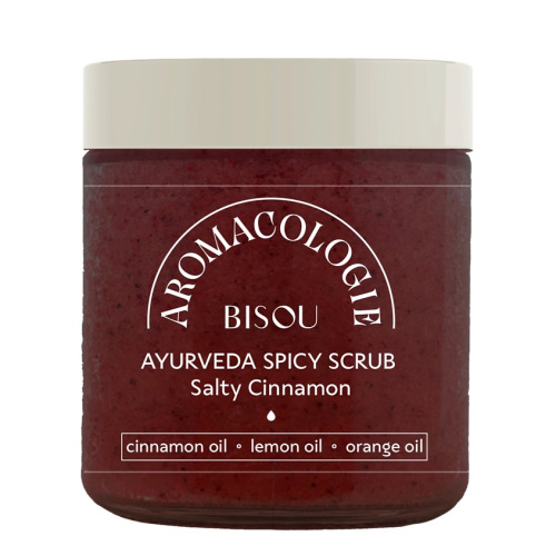 BISOU Aromacologie скраб д/тела пряный солёная корица 250мл