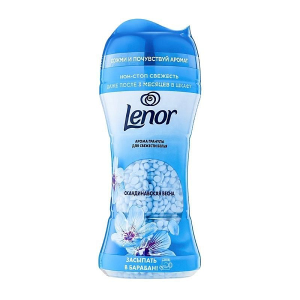 LENOR Арома кондиционер д/белья в гранулах скандинавская весна 195г
