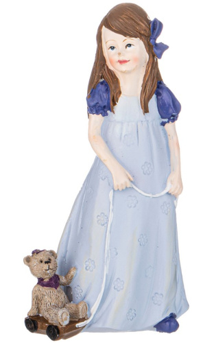 Статуэтка лавандовая весна 7,5*6*14,5см 162-985