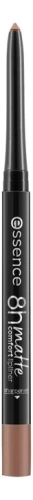 ESSENCE карандаш д/губ 8h matte comfort lipliner т.01