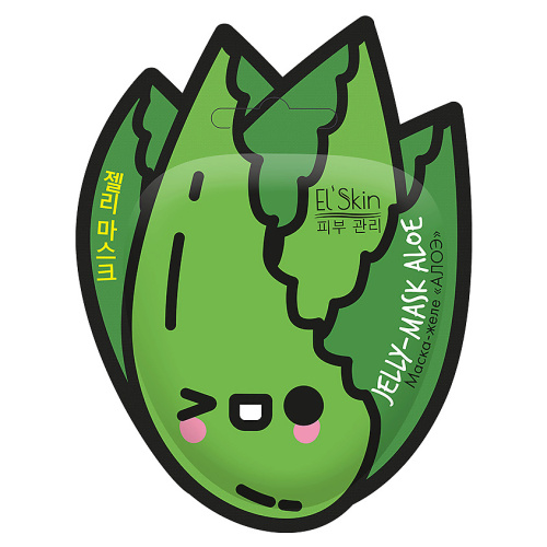 ELSKIN маска-желе д/лица алоэ 10г                                                                  